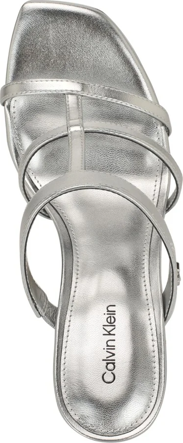 Calvin Klein Women's Hiledy Caged Slip-On Stiletto Sandals - Image 8