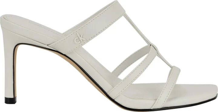 Calvin Klein Women's Hiledy Caged Slip-On Stiletto Sandals - Image 10