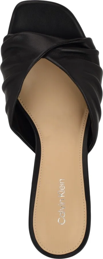 Calvin Klein Women's Imeena Slip-On Kitten Heel Sandals - Image 4