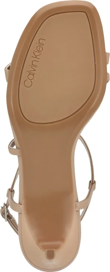 Calvin Klein Women's Ishaya Strappy Low Stiletto Sandals - Image 9