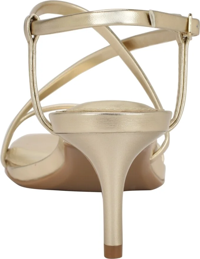 Calvin Klein Women's Ishaya Strappy Low Stiletto Sandals - Image 11