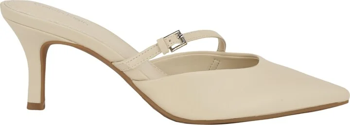 Calvin Klein Women's Jansy Buckle Strap Mid-Stiletto Pumps - Image 10