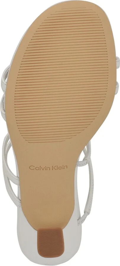 Calvin Klein Women's Jayla Strappy Tapered Heel Sandals - Image 9