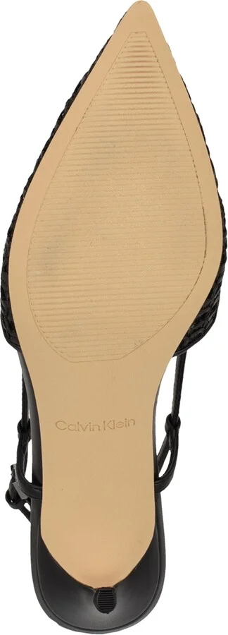 Calvin Klein Women's Juliesa Woven Slingback Pumps - Image 9