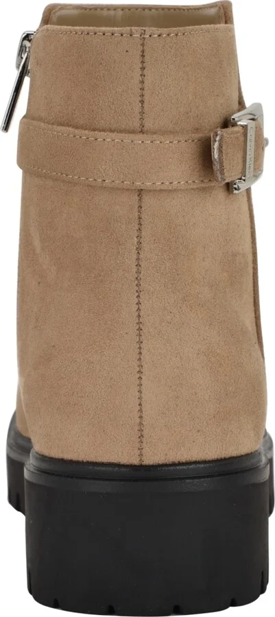 Calvin Klein Women's Kalonie Almond Toe Lug-Sole Casual Booties - Image 3