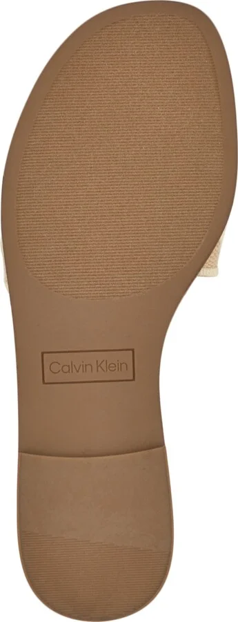 Calvin Klein Women's Kendell Flat Slip-On Sandals - Natural/Cream - Image 5