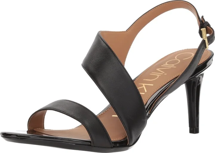 Calvin Klein Women's Lancy Heeled Sandal