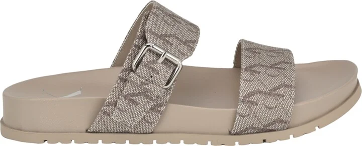 Calvin Klein Women's Landesa Double Band Flat Slip-On Sandals - Image 2