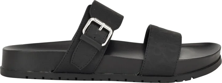 Calvin Klein Women's Landesa Double Band Flat Slip-On Sandals - Image 6