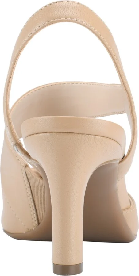 Calvin Klein Women's Larin Pointed Toe Slingback Asymmetrical Strap Pumps - Image 7