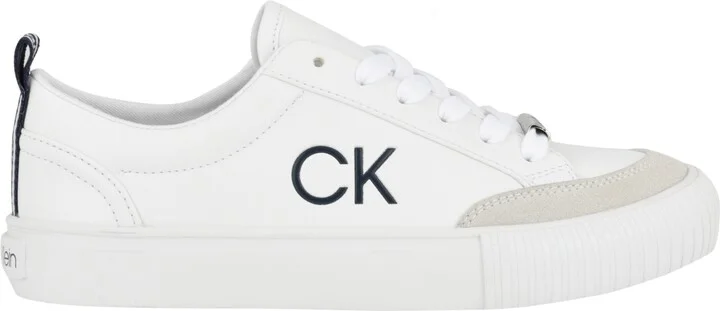 Calvin Klein Women's Lariss Round Toe Lace-up Casual Sneakers - Image 2