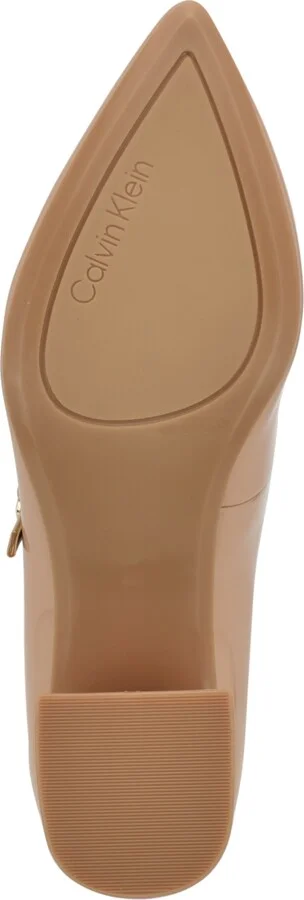 Calvin Klein Women's Leora Block Heel Pointy Toe Dress Pumps - Image 5