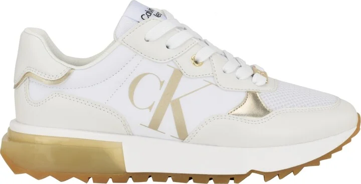 Calvin Klein Women's Magalee Casual Logo Lace-Up Sneakers - Image 2