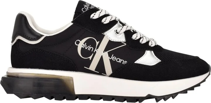 Calvin Klein Women's Magalee Casual Logo Lace-Up Sneakers - Image 6