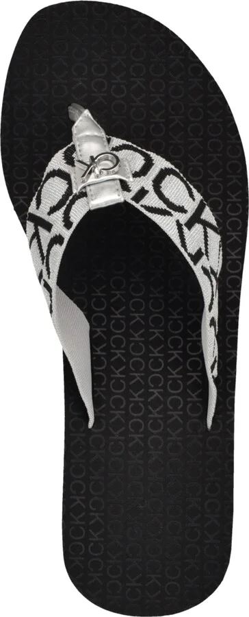 Calvin Klein Women's Meena Logo Platform Flip-Flop Sandals - Image 7
