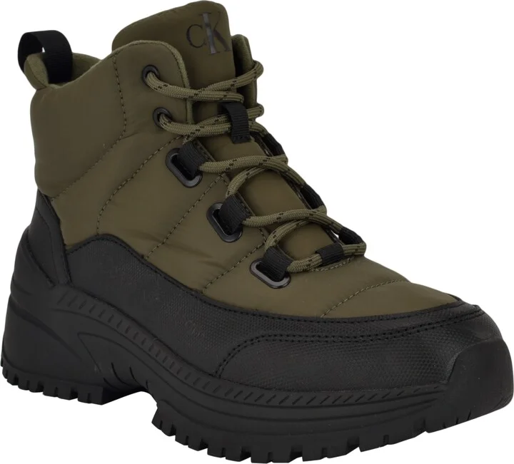 Calvin Klein Women's Noanne Lace-Up Cold Weather Boots