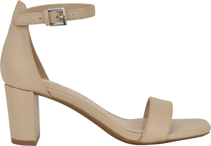 Calvin Klein Women's Nolene Ankle Strap Block Heel Sandals - Image 6