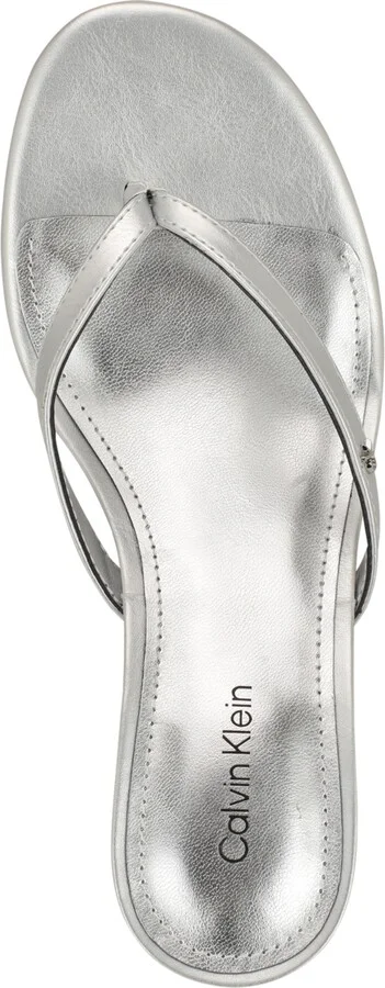 Calvin Klein Women's Opelle Tapered Kitten Heel Sandals - Image 4