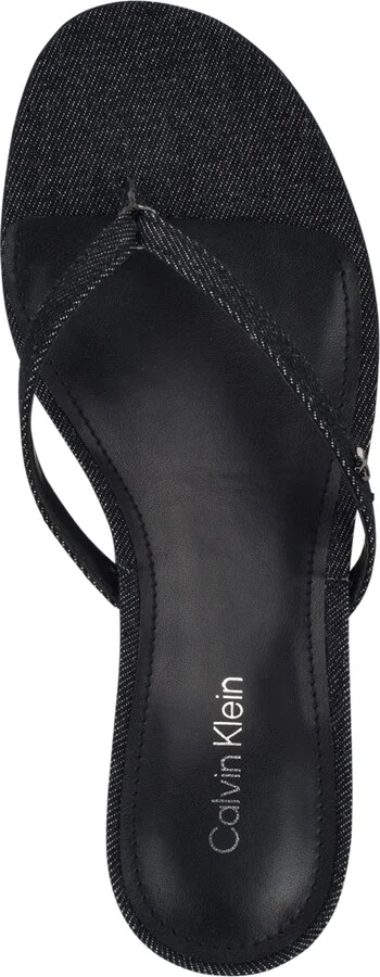 Calvin Klein Women's Opelle Tapered Kitten Heel Sandals - Image 8