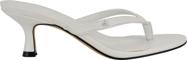 Calvin Klein Women's Opelle Tapered Kitten Heel Sandals - Image 10