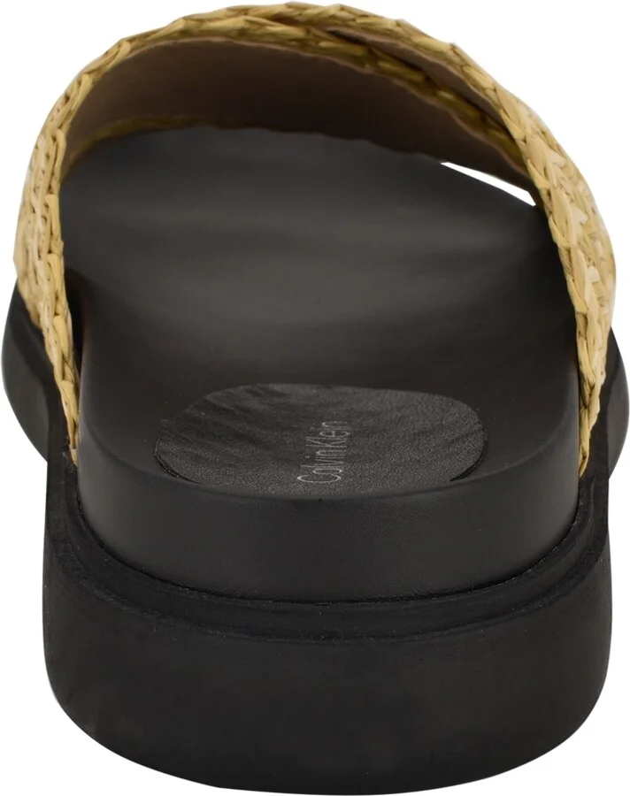 Calvin Klein Women's Pacen Woven Crisscross Flat Sandals - Image 7