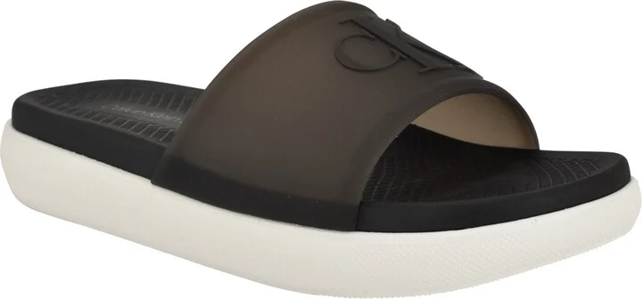 Calvin Klein Women's Peari Pool Slip-On Slide Sandals