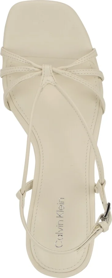 Calvin Klein Women's Poeta Kitten Heel Strappy Dress Sandals - Image 4