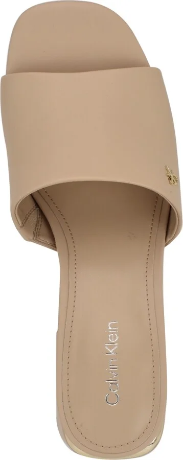 Calvin Klein Women's Rowena Block Heel Slip-On Sandals - Image 4