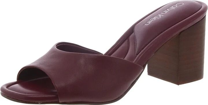 Dark Red Leather
