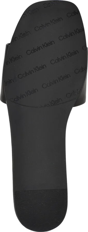 Calvin Klein Women's Yancie Logo Flat Slide Sandals - Image 9