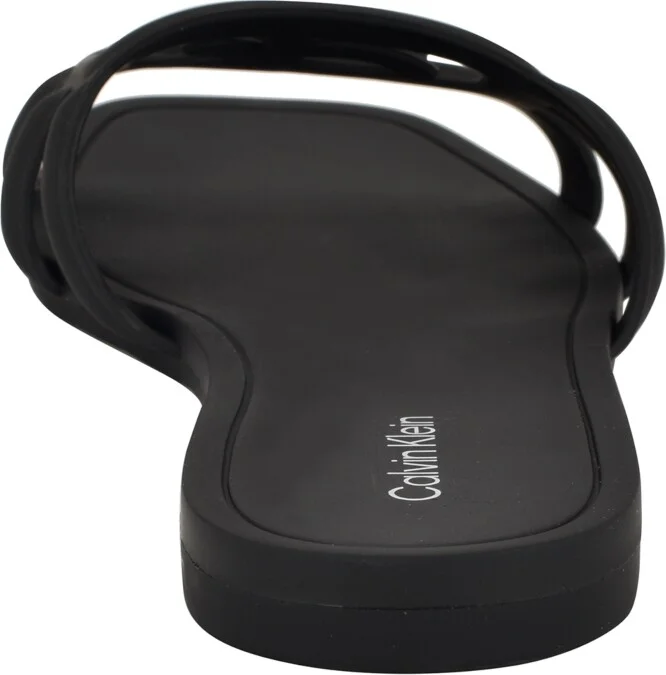 Calvin Klein Women's Yoana Logo Slip-On Jelly Flat Sandals - Image 11