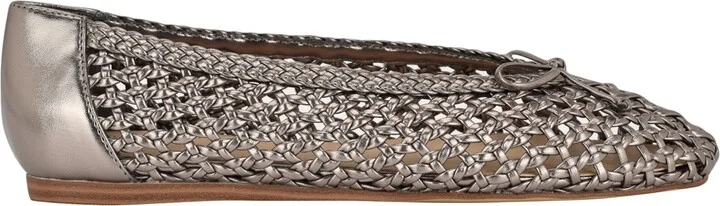 Calvin Klein Women's Zatoria Woven Ballet Flats - Image 2