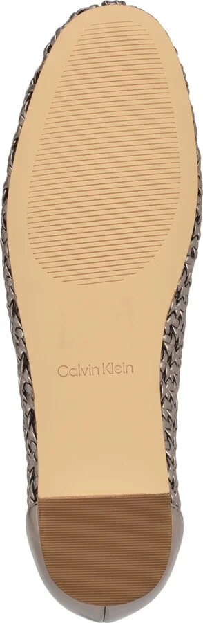 Calvin Klein Women's Zatoria Woven Ballet Flats - Image 4