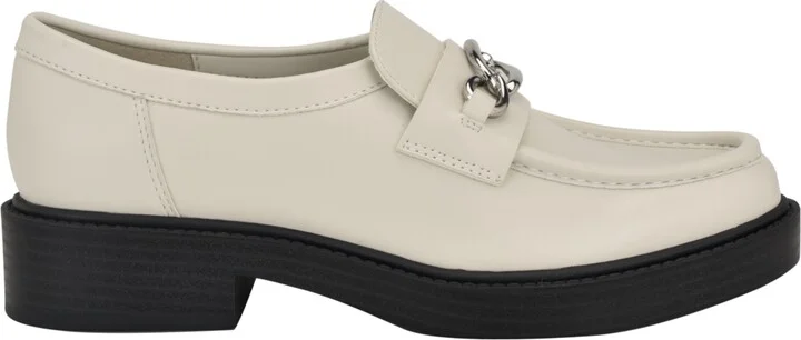 Calvin Klein Women's Zinna Almond Toe Casual Embellished Loafers - Image 2