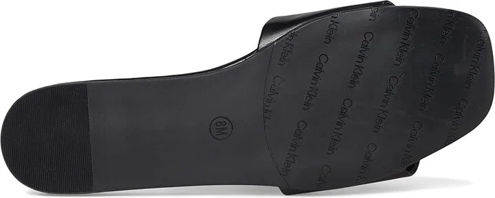 Calvin Klein Yancie Women's Sandals Black : 9 M, Synthetic - Image 3