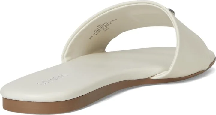Calvin Klein Yancie Women's Sandals Ivory : 6 M, Synthetic - Image 4