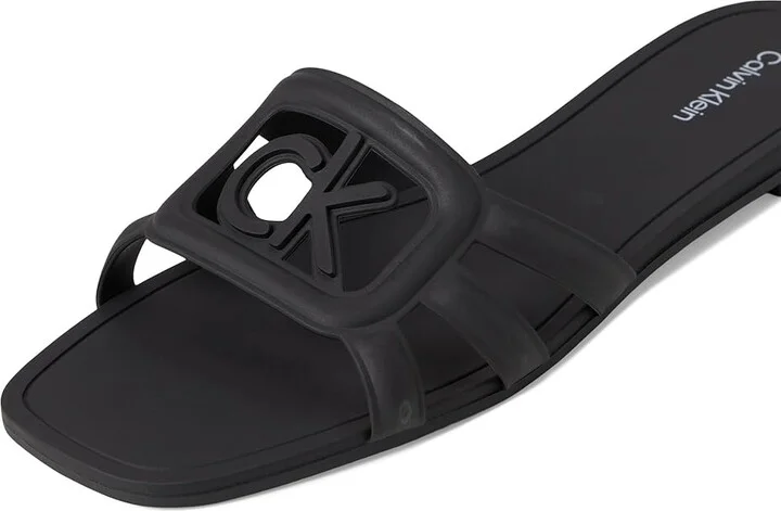 Calvin Klein Yoana Women's Sandals Black : 6 M, Synthetic - Image 7
