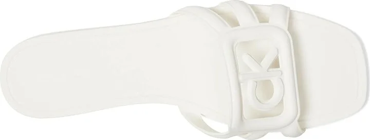 Calvin Klein Yoana Women's Sandals Ivory : 10 M, Synthetic - Image 2