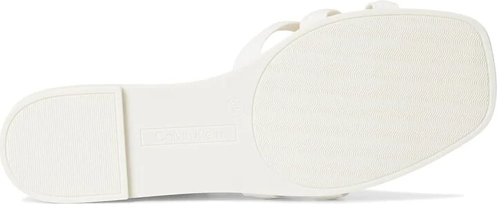 Calvin Klein Yoana Women's Sandals Ivory : 10 M, Synthetic - Image 3