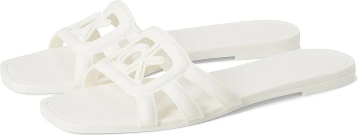 Calvin Klein Yoana Women's Sandals Ivory : 10 M, Synthetic