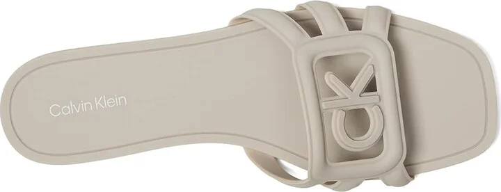 Calvin Klein Yoana Women's Sandals Light Natural : 9 M, Synthetic - Image 2