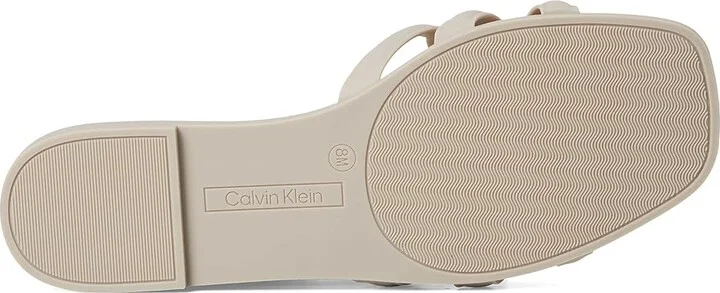 Calvin Klein Yoana Women's Sandals Light Natural : 9 M, Synthetic - Image 3