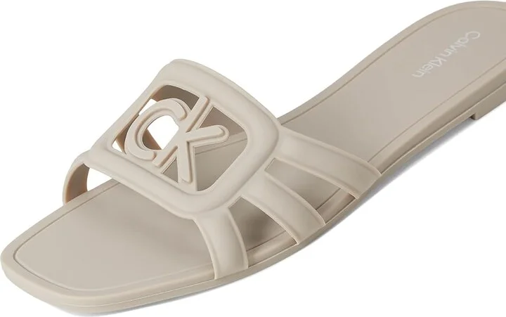 Calvin Klein Yoana Women's Sandals Light Natural : 9 M, Synthetic - Image 7