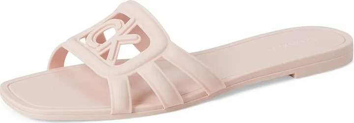 Calvin Klein Yoana Women's Sandals Light Pink : 9 M, Synthetic - Image 5