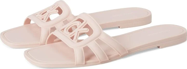 Calvin Klein Yoana Women's Sandals Light Pink : 9 M, Synthetic
