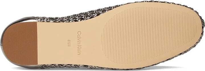 Calvin Klein Zatoria Women's Shoes Pewter : 6.5 M, Polyester/Synthetic - Image 3