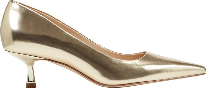 Calynna Pointed Toe Kitten Heel Pump - Image 2