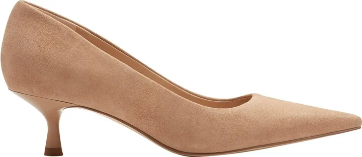 Calynna Pointed Toe Kitten Heel Pump - Image 8