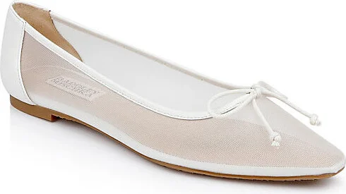 Cam Mesh Ballerina Flats