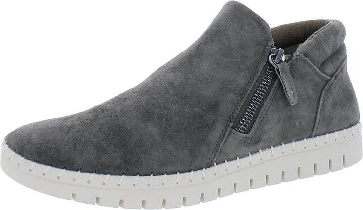 Camberly Womens Suede Zip Up Booties